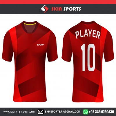 RED SHADOW   SOCCER JERSEYS